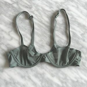 5 for $25 Aerie Sage Green Lace Bra
